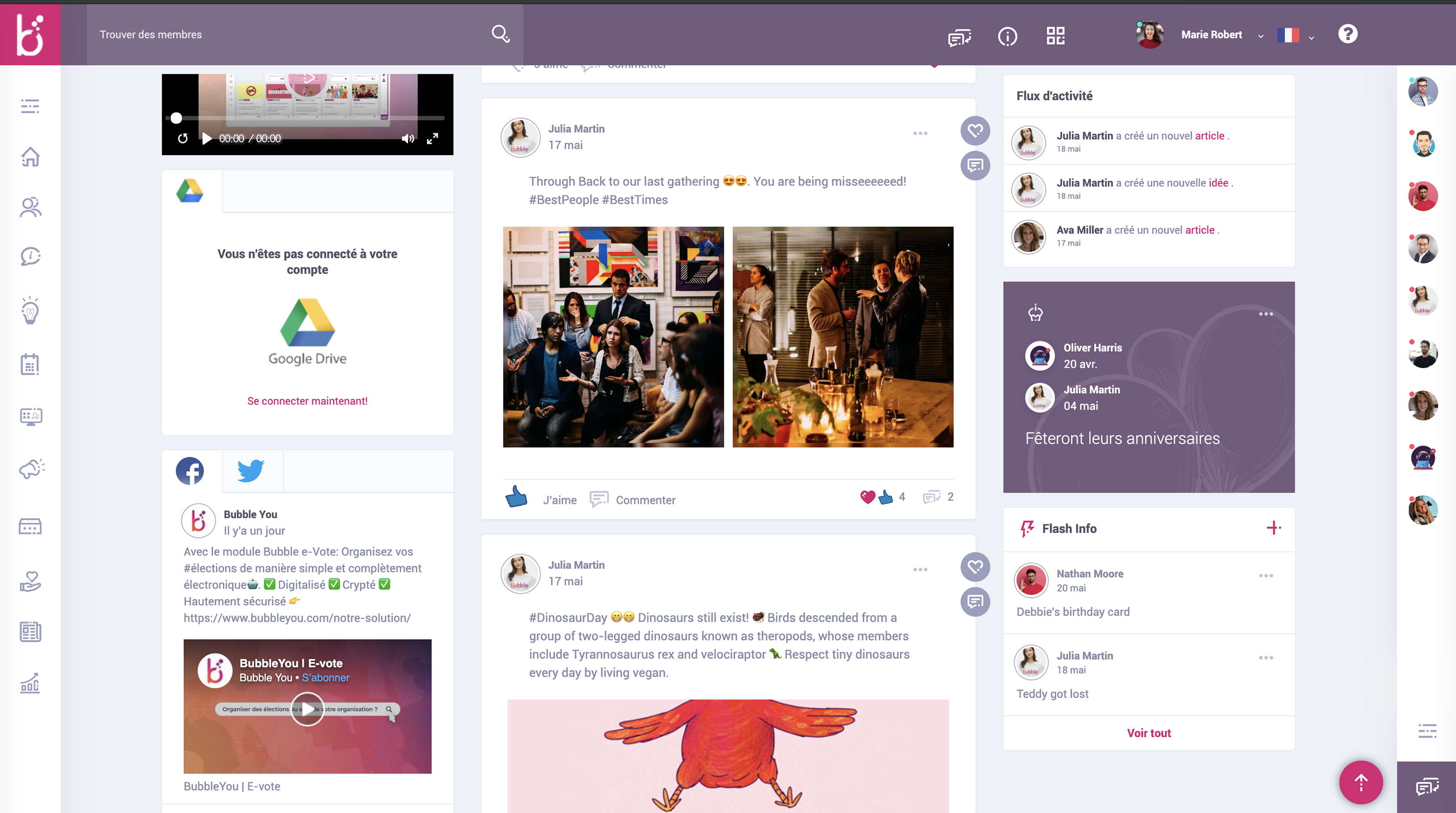 screenshot of Bubble You